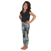 Youth Turkey Feather Girls Leggings, 2T-7