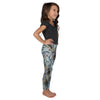 Youth Turkey Feather Girls Leggings, 2T-7