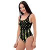 FREE Shipping, Camo Flag One-Piece Swimsuit, UPF 50