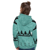 Women's Teal Arrow Hoodie