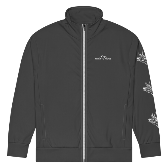 Elk Logo Zip Up Jacket, Unisex