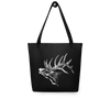 Tote bag: Elk Logo, Black