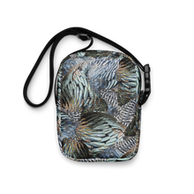  Crossbody concealed carry bag in Turkey Feather Pattern from River to Ridge Clothing Brand