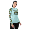 UPF 50 Rash Guard, Rainbow Trout Fishing, FREE Shipping, Women's