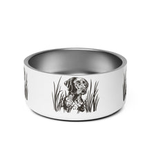  Hunting Dog, Stainless Steel Premium Non Slip 32oz Bowl