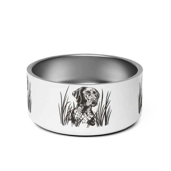 Hunting Dog, Stainless Steel Premium Non Slip 32oz Bowl