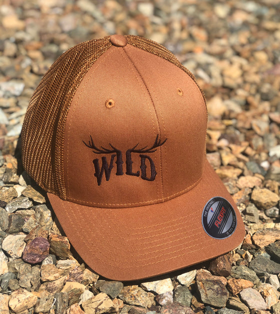 Limited Edition: WILD Copper Flexfit Mesh Back, Unisex