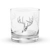 Whitetail Deer Whiskey Glass