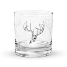  Whitetail Deer Whiskey Glass