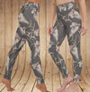 Full Length High Waist Leggings, Deer Antler