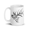 Bundle Discount, Set of 2 Elk Logo Large 15oz Coffee Mugs