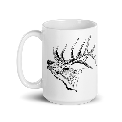 Coffee Mug, Large 15oz, Elk Logo