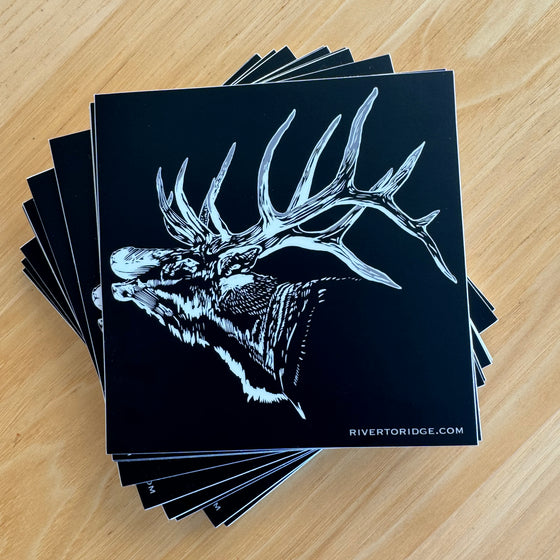 Elk Logo Stickers, FREE Shipping