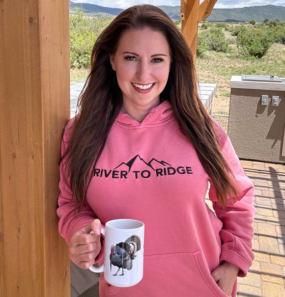 Embroidery River to Ridge Ultra Soft Hoodie