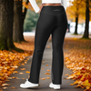 Flared Leggings, Woodland Antler Logo, Hidden Pocket