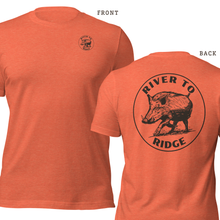  Unisex Hog Hunting T, Athletic Grey or Heather Orange