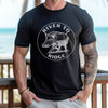 Men's Hog Hunting T, Charcoal or Black