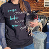 Raise Chickens, Bake Sourdough, Grow a Garden: Women's Homestead T-Shirt