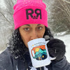 River to Ridge Logo Hot Pink Knit Hat