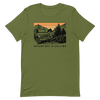 Adventure is Calling, Men's Offroading T, Olive or Ivory