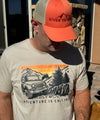 River to Ridge Orange Low Profile Snapback Hat