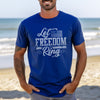 Let Freedom Ring 2A Men's Patriotic T, Red or Blue