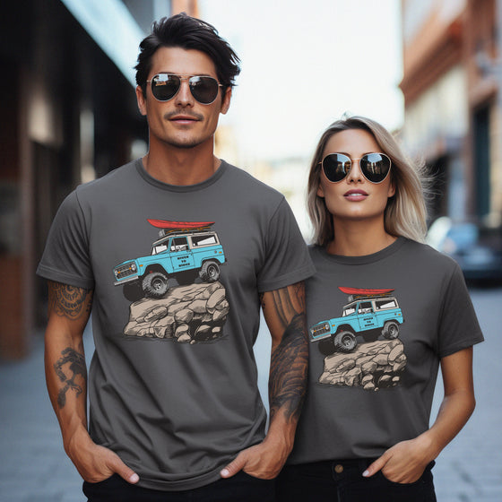 Offroad Classic Men's T Shirt, Army, Asphalt or Grey