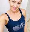 Sportsman's Flag, Patriotic Micro-Rib Tank Top