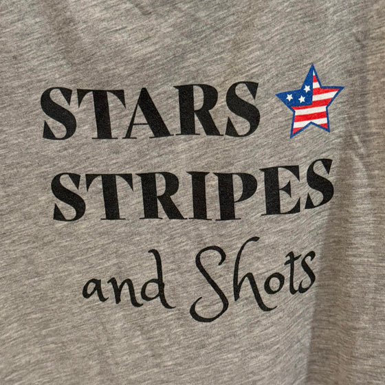 Stars, Stripes & Shots: Women's Muscle Tank