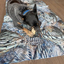  Treat Your Pet to an Ultra Soft Turkey Feather Sherpa Blanket