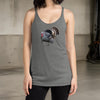 Long Beard Turkey Racerback Tank, Black or Grey