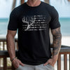 Whitetail Flag Men's T, Blue or Black