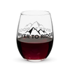 Stemless Wine Glass, River to Ridge