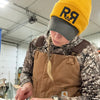 River to Ridge Ribbed Knit Autumn Logo Beanie