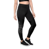 Compression Leggings, w/ "Booty Lift" Woodland Black