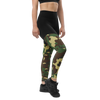 Sale 25% OFF, FREE Shipping, Compression Leggings, w/ "Booty Lift" - Camo, Large