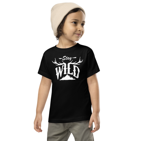 Toddler Stay Wild Kids T, Unisex, 2T - 5T