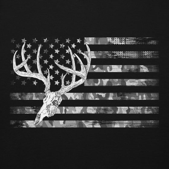 Whitetail Flag Men's Hoodie