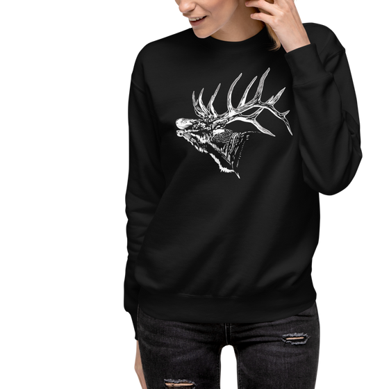 Elk Pullover, Women's Sweatshirt