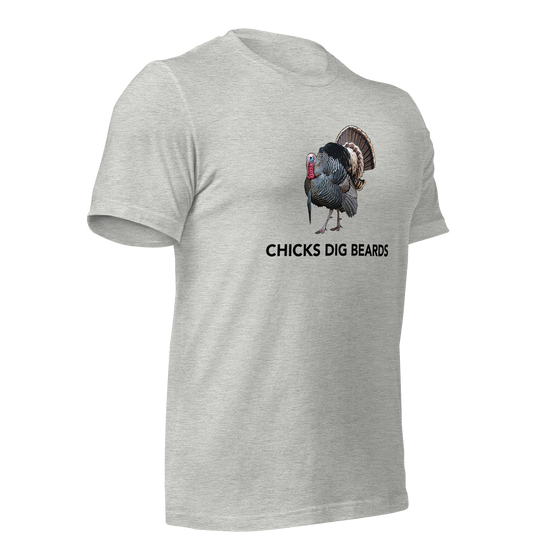 Chicks Dig Beards, Men's Turkey Hunting T