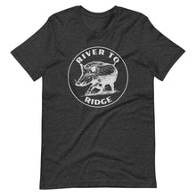  Women's Hog Hunting T, Charcoal