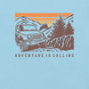 Adventure is Calling, Women's Off-roading T, Light Blue or Grey