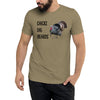 Chicks Dig Beards, Funny Turkey Hunting Logo T shirt from River to Ridge Clothing brand with a strutting Tom on it