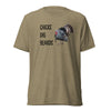 Chicks Dig Beards, Funny Turkey Hunting Logo T shirt from River to Ridge Clothing brand with a strutting Tom on it