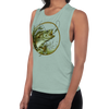 Women's Bass Fishing Muscle Tank