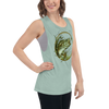 Women's Bass Fishing Muscle Tank