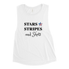 Stars, Stripes & Shots: Women's Muscle Tank