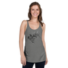 Elk Racerback Tank, Ash or Grey