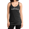 River to Ridge Logo Racerback Tank, Purple or Black