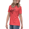 Elk Logo Women's T-Shirt, Heather Red or Berry